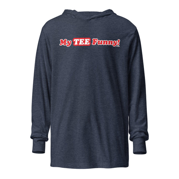 My Tee Funny aka MyTeeFunny T-SHIRT titled Men's Hooded Long Sleeve Tee T2