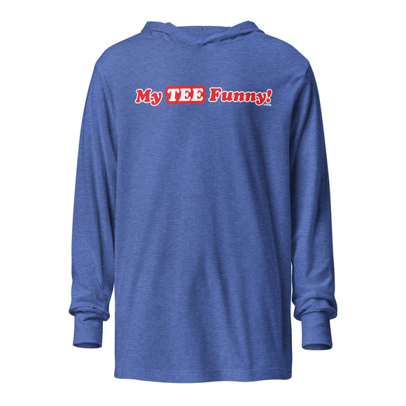 My Tee Funny aka MyTeeFunny T-SHIRT titled Men's Hooded Long Sleeve Tee T2