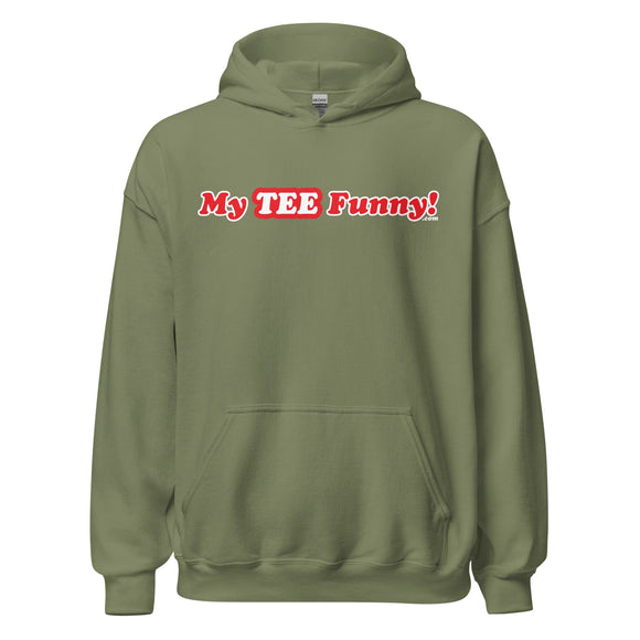 My Tee Funny aka MyTeeFunny T-SHIRT titled TEST Unisex HWT Hoodie