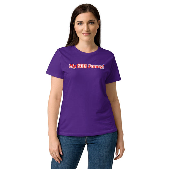 My Tee Funny aka MyTeeFunny T-SHIRT titled TEST Women's LWT Tee
