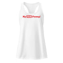 My Tee Funny aka MyTeeFunny T-SHIRT titled Women’s Fitted Racerback Tank Top T2